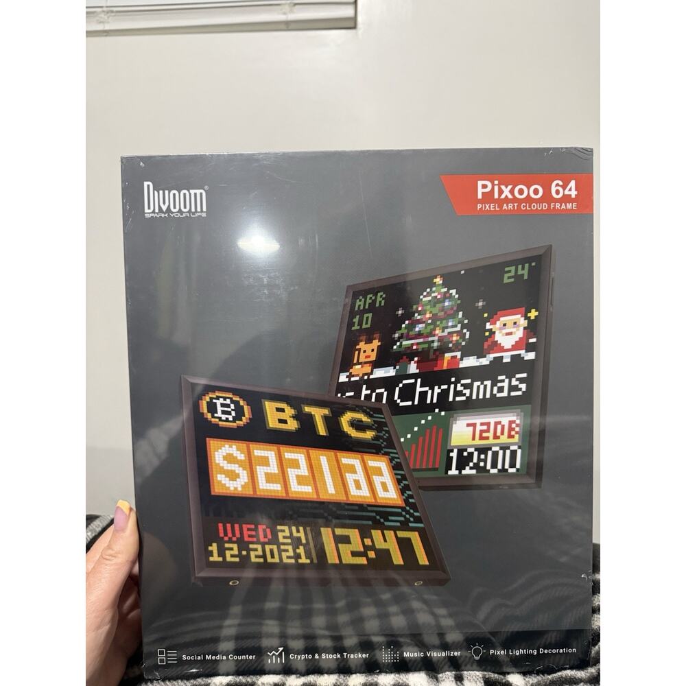 Divoom Pixoo 64 WiFi Pixel Cloud Digital Frame NEW A*